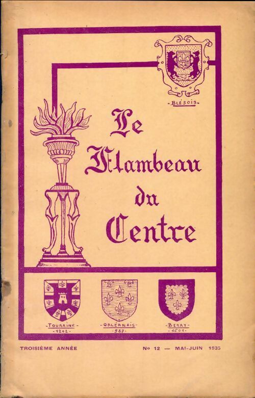 Livrenpoche : Le flambeau du centre n°12 - Collectif - Livre