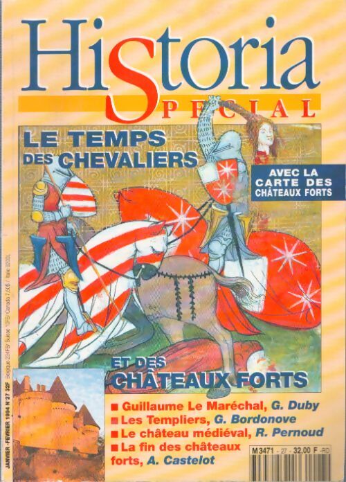 Livrenpoche : Historia Spécial n°27 : Le temps des chevaliers - Collectif - Livre