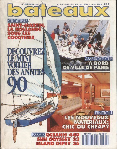 Livrenpoche : Bateaux n°406 : découvrez le mini voilier des années 90 - Collectif - Livre