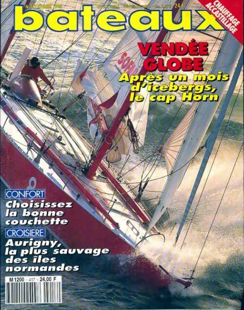 Bateaux n°417 : Vendée Globe - Collectif -  Bateaux - Livre