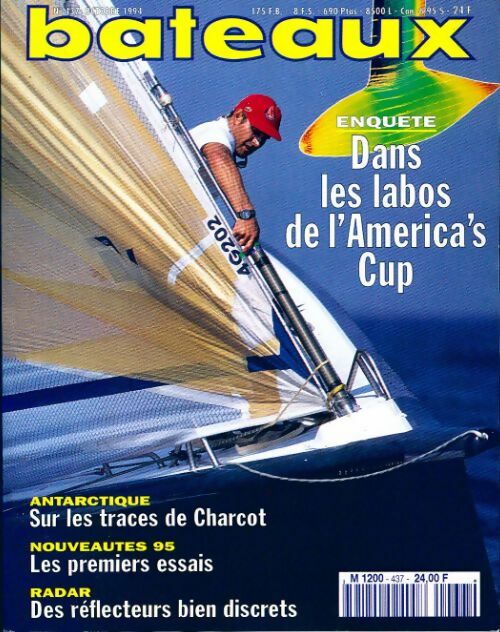 Livrenpoche : Bateaux n°437 : Dans les labos de l'America's Cup - Collectif - Livre