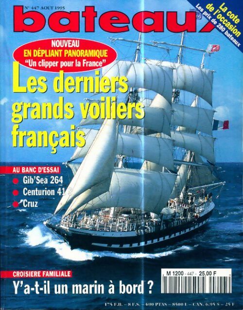 Livrenpoche : Bateaux n°447 : Les derniers grands voiliers français - Collectif - Livre