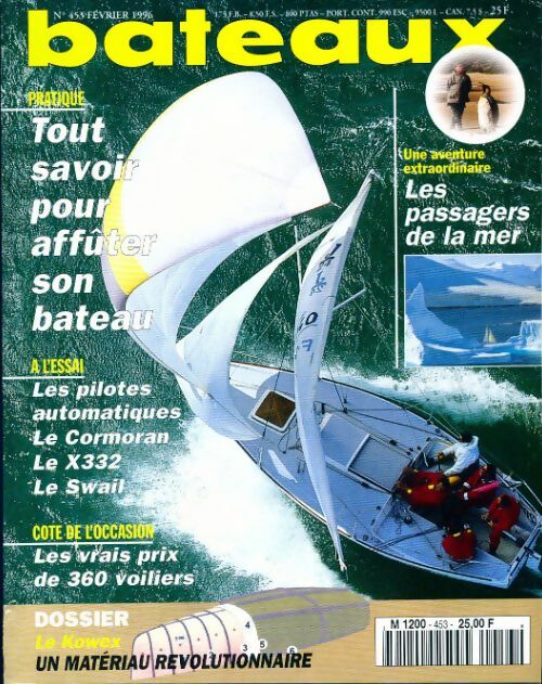 Livrenpoche : Bateaux n°453 : Tout savoir pour affûter son bateau - Collectif - Livre