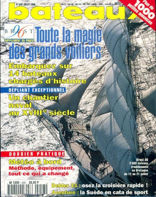 Livrenpoche : Bateaux n°458 : Toute la magie des grands voiliers - Collectif - Livre