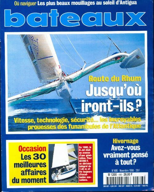 Livrenpoche : Bateaux n°486 : Route du Rhum. Jusqu'où iront-ils - Collectif - Livre