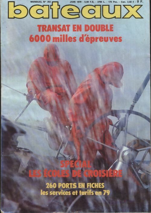 Livrenpoche : Bateaux n°253 : transat en double, 6000 milles d'épreuves - Collectif - Livre