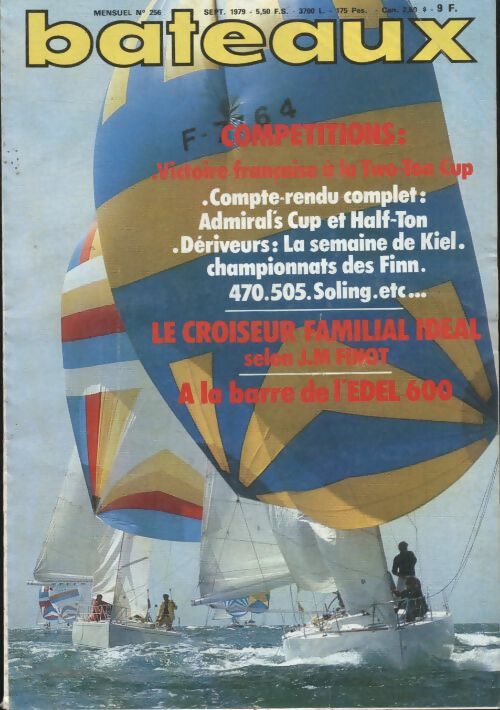 Livrenpoche : Bateaux n°256 : compétitions / le croiseur familial idéal - Collectif - Livre