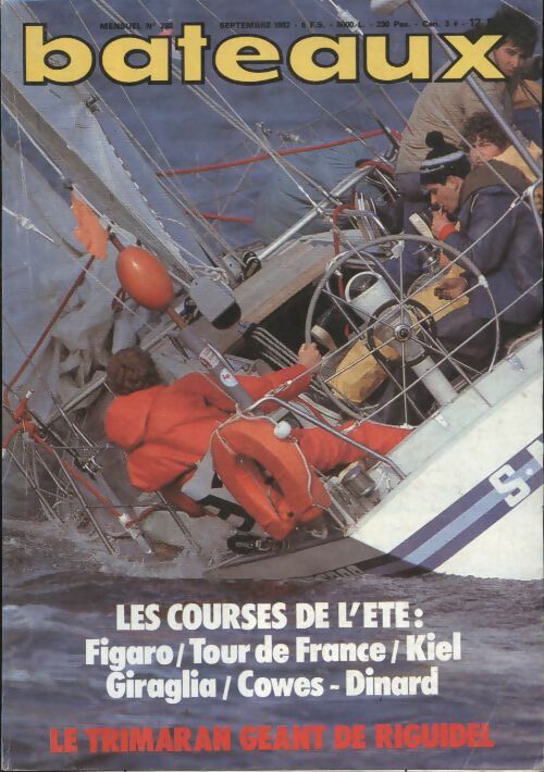 Livrenpoche : Bateaux n°292 : les courses de l'été / le trimaran géant de Riguidel - Collectif - Livre
