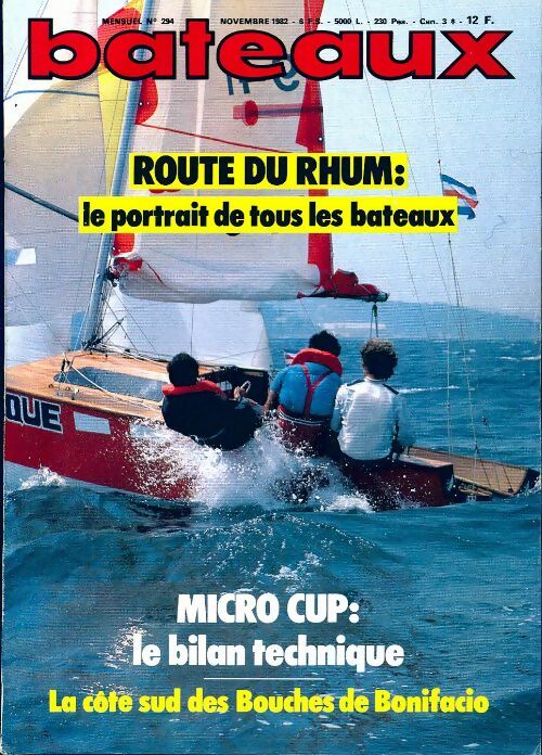 Livrenpoche : Bateaux n°294 : Route du Rhum - Collectif - Livre