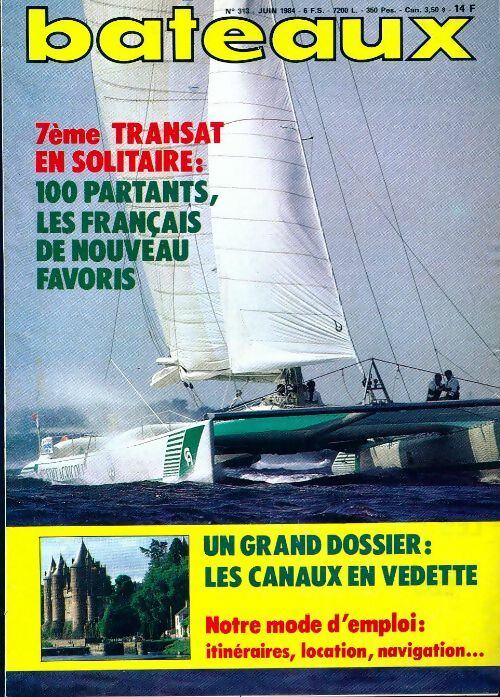 Livrenpoche : Bateaux n°313 : 7ème transat en solitaire - Collectif - Livre