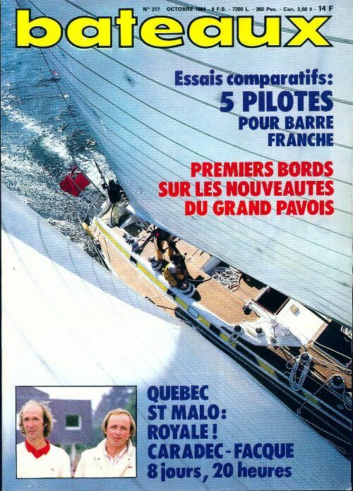 Livrenpoche : Bateaux n°317 : Premiers bords sur les nouveautés du grand pavois - Collectif - Livre