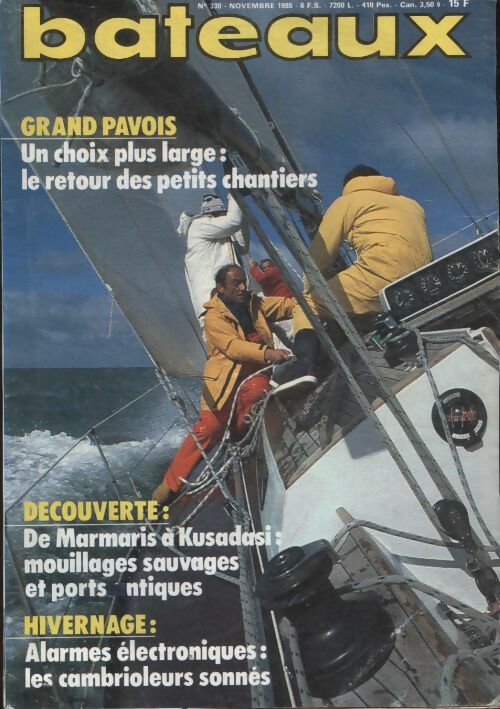 Livrenpoche : Bateaux n°330 :  grand pavois, un choix plus large : le retour des petits chantiers - Collectif - Livre