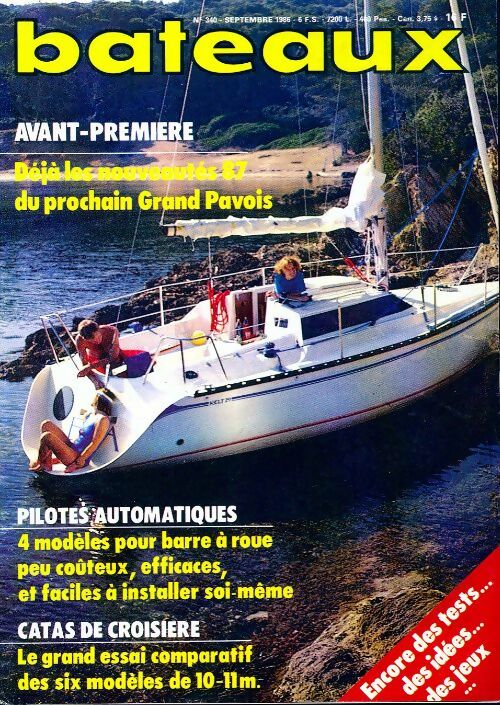 Livrenpoche : Bateaux n°340 : Nouveautés 1987 - Collectif - Livre