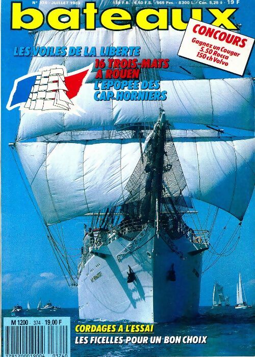 Livrenpoche : Bateaux n°374 : Les voiles de la liberté - Collectif - Livre
