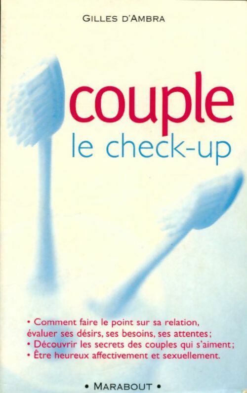 Livrenpoche : Couple. Le check-up - Gilles D'Ambra - Livre