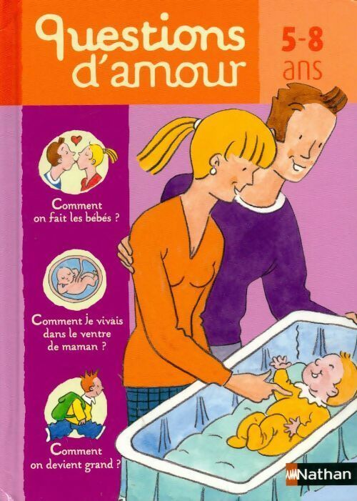 Livrenpoche : Questions d'amour 5-8 ans - Virginie Dumont - Livre