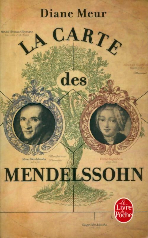 Livrenpoche : La carte des Mendelssohn - Diane Meur - Livre