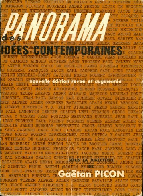 Livrenpoche : Panorama des idées contemporaines - Gaëtan Picon - Livre