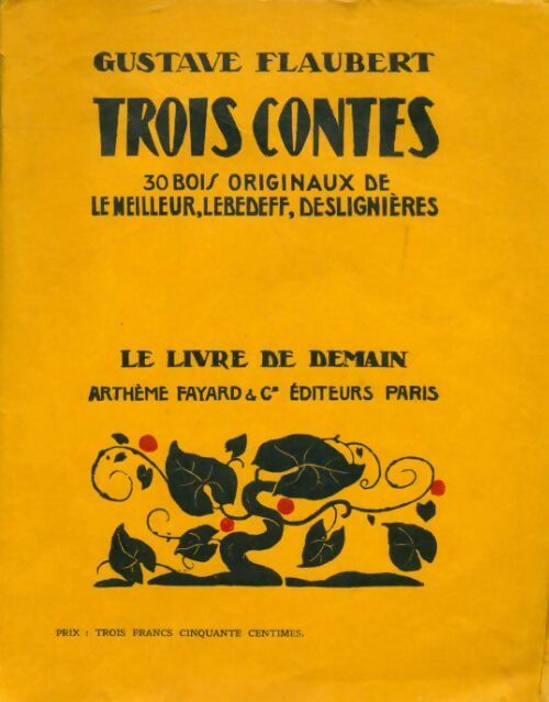 Livrenpoche : Trois contes - Gustave Flaubert - Livre