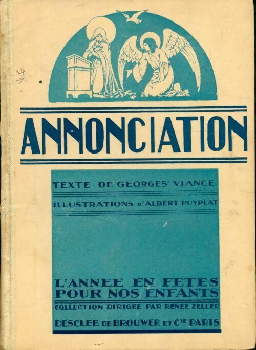 Livrenpoche : Annonciation - Georges Viance - Livre