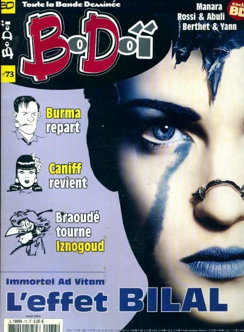 Livrenpoche : BoDoï n°73 : L'effet Bilal - Collectif - Livre