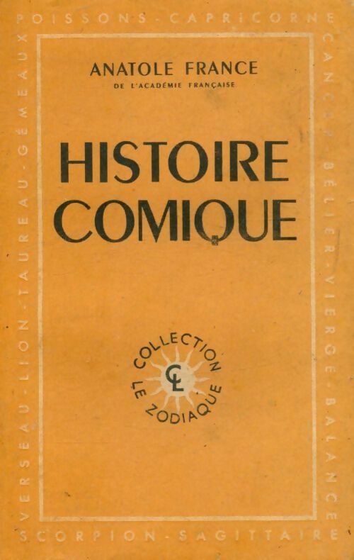 Livrenpoche : Histoire comique - Anatole France - Livre