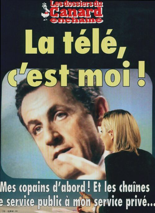 Livrenpoche : Les dossiers du canard enchaîné n°109 : La télé, c'est moi ! - Collectif - Livre