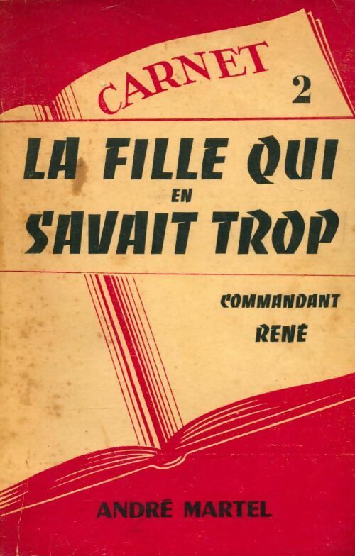 Livrenpoche : La fille qui en savait trop - Commandant René - Livre