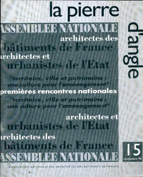 Livrenpoche : La pierre d'angle n°15 - Collectif - Livre
