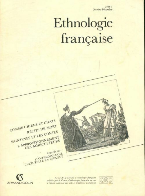 Livrenpoche : Ethnologie française n°1988-4 - Collectif - Livre