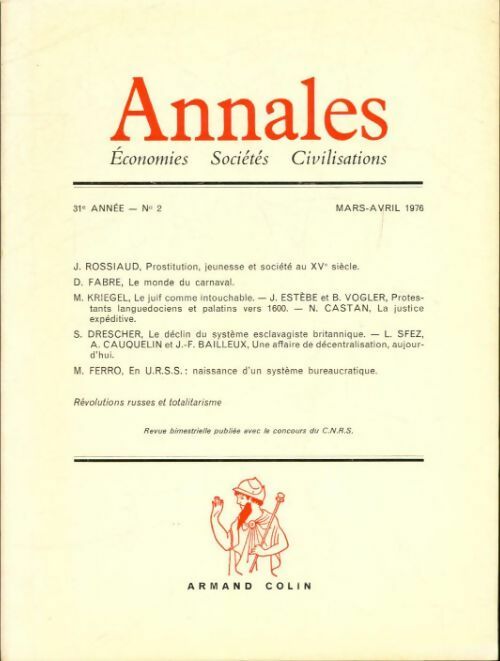 Livrenpoche : Annales 31e année n°2 - Collectif - Livre