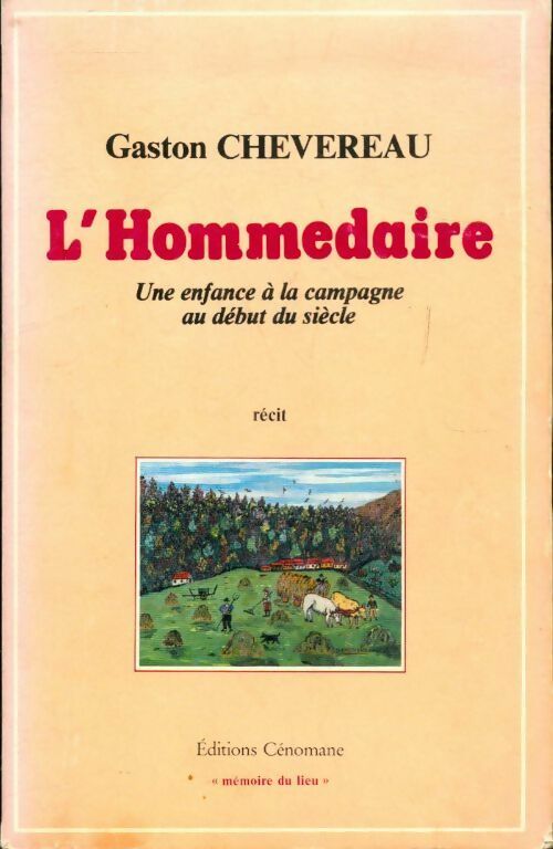 Livrenpoche : L'hommedaire : Une enfance à la campagne - Gaston Chevereau - Livre