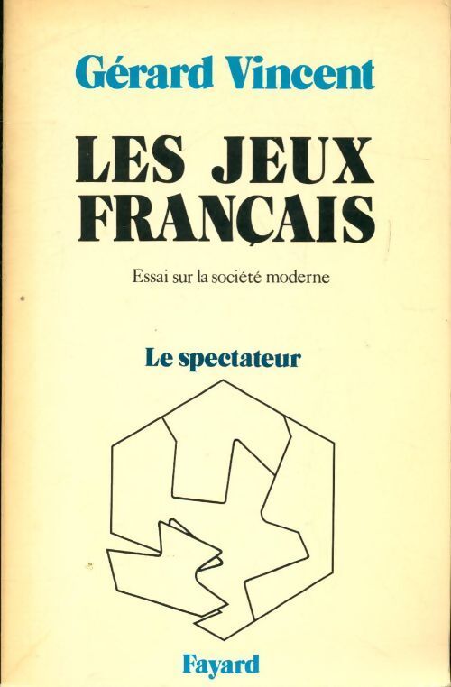 Livrenpoche : Les jeux français - Gérard Vincent - Livre