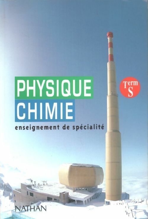 Livrenpoche : Physique-chimie terminale S. Enseignement de spécialité - Tomasino - Livre