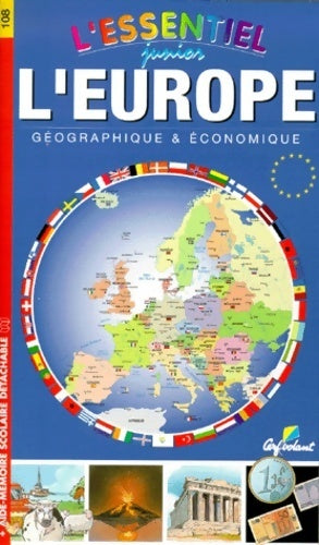 L'essentiel junior n°108 : L'Europe - Daniel Boudineau -  L'essentiel junior - Livre