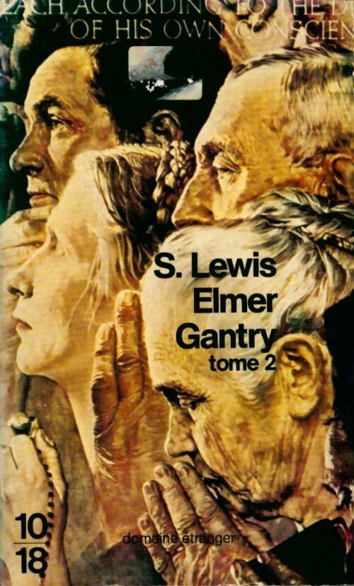Livrenpoche : Elmer Gantry Tome II - Sinclair Lewis - Livre