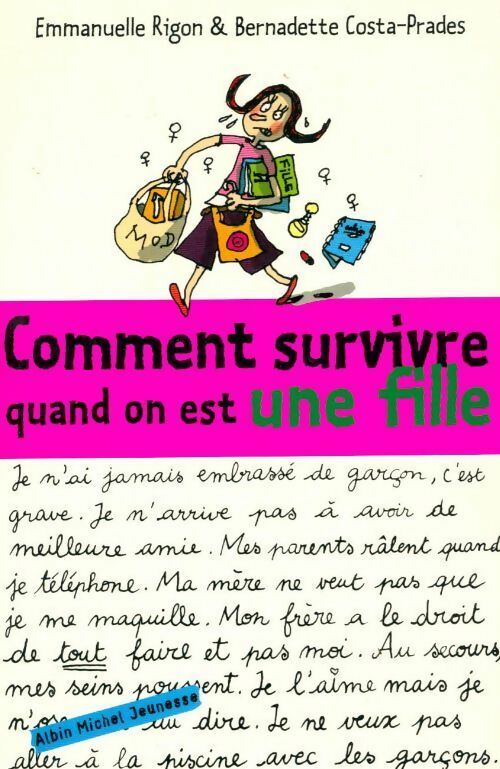 Livrenpoche : Comment survivre quand on est une fille - Emmanuelle Rigon - Livre