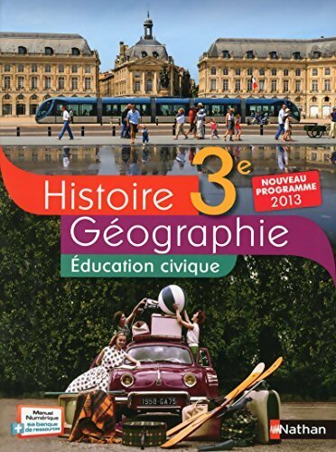 Livrenpoche : Histoire-géographie + Éducation civique 3e - Collectif - Livre