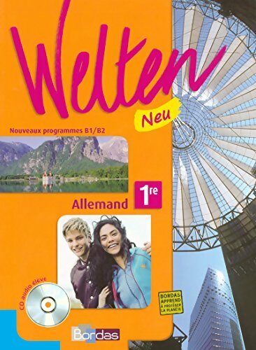 Livrenpoche : Welten neu 1re ? manuel avec CD audio élève - Collectif - Livre