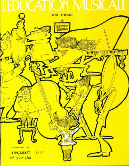 Livrenpoche : L'éducation musicale n°279-280 - Collectif - Livre