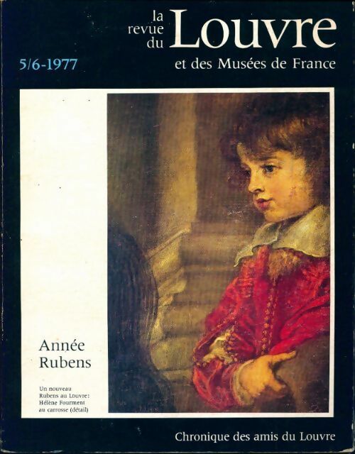 Livrenpoche : La revue du Louvre et des musées de France 27e année n°5/6 - Collectif - Livre