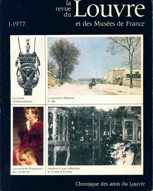 Livrenpoche : La revue du Louvre et des musées de France 27e année n°1 - Collectif - Livre