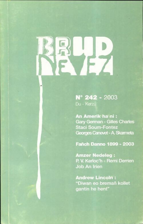 Livrenpoche : Brud nevez n°242 - Collectif - Livre