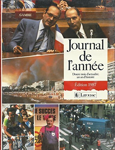 Livrenpoche : Journal de l' année 1987 - Collectif - Livre