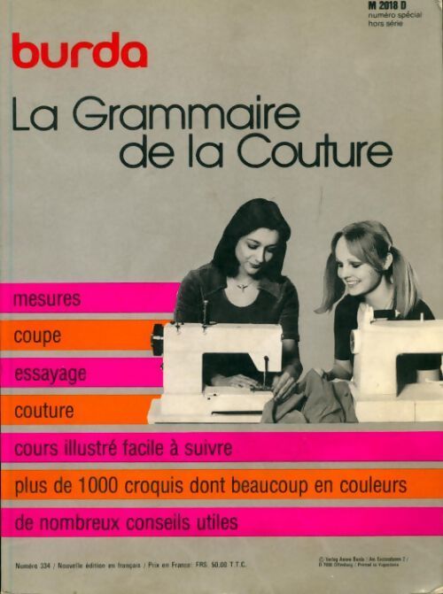 La grammaire de la couture - Collectif - Livre