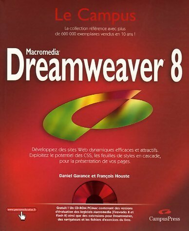 Dreamweaver 8  - Daniel Garance -  CampusPress GF - Livre