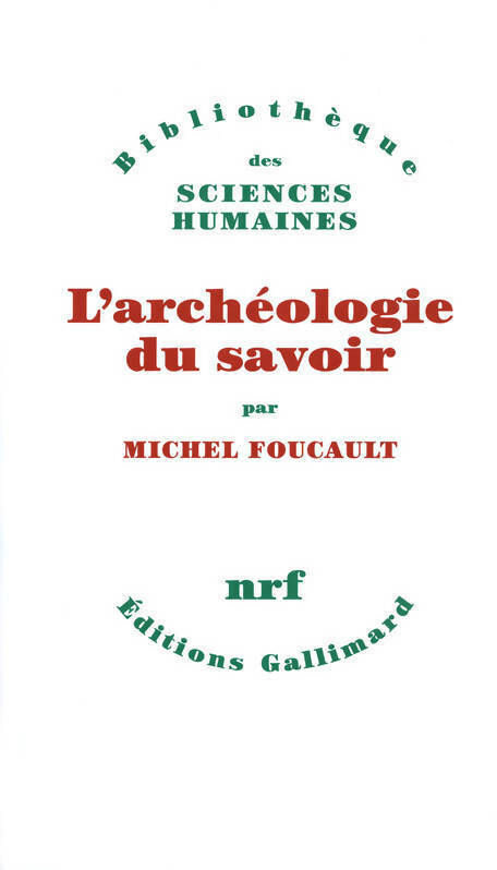 Livrenpoche : L'archéologie du savoir - Michel Foucault - Livre