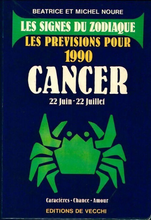 Livrenpoche : Cancer 1990 - Michel Noure - Livre