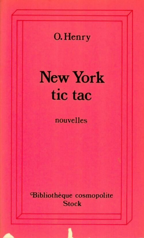 Livrenpoche : New York tic tac - O. Henry - Livre