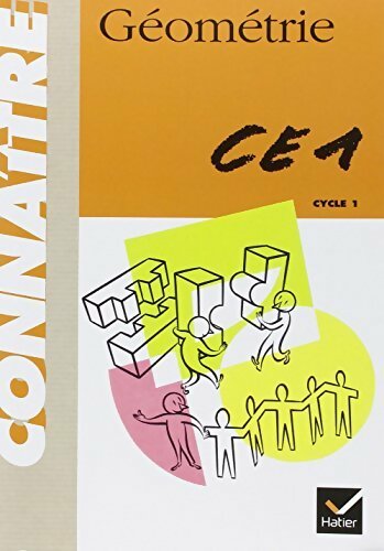 Livrenpoche : Connaître : Géométrie cycle 1 : CE1 - Collectif - Livre